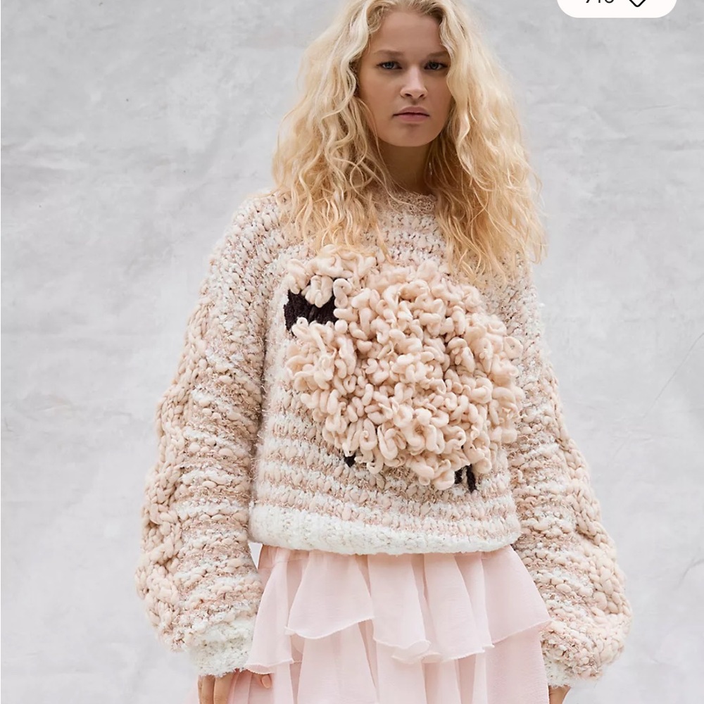 Free People Sheep Sweater sold out everywhere